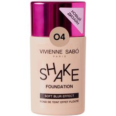 Крем тональный Vivienne Sabo Shake с натуральным блюр эффектом, тон 04, 40 г