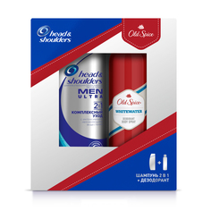 Подарочный набор Head&Shoulders шампунь 400 мл+дезодорант Old Spice Whitewater 150 мл