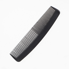 Расческа, 12 x 2,5 см, цвет черный Queen Fair