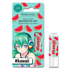 Бальзам Для Губ 4organic kawaii Арбуз 5 г