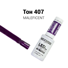 Гель для ногтей Belor Design Led Tech тон 407