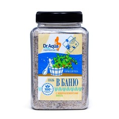 Соль в баню с пихтой, 850 г Dr. Aqua