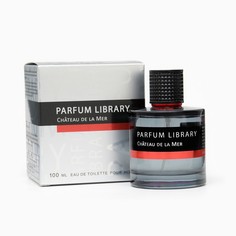 Туалетная вода мужская Parfum Library Chateau de la Mer, 100 мл Дельта Парфюм