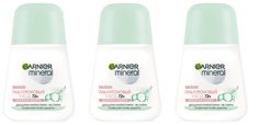Дезодорант-антиперспирант Garnier гиалуроновый уход 72ч шариковый 50мл 3шт