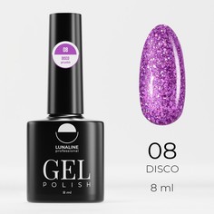Гель лак LunaLine Disco 08 Диско