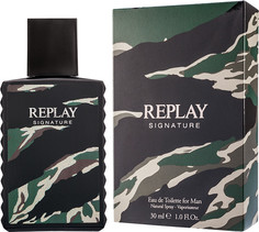Туалетная вода Replay Signature for Men для мужчин 30 мл