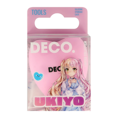 Чехол для хранения кистей DECO UKIYO в форме сердца малое