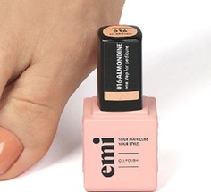 Гель-лак для ногтей E.MiLac for pedicure Миндальный 16 9 мл EMI