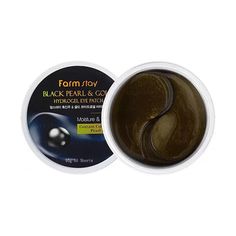 Патчи гидрогелевые для области вокруг глаз FarmStay Black Pearl & Gold Hydrogel Eye Patch