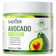 Крем-масло для тела Sadoer Увлажняющее и питательное с авокадо 200 г