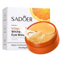 Увлажняющие и выравнивающие тон кожи патчи вокруг глаз Sadoer с витамином С 80 г
