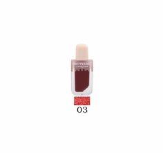 Блеск-тинт для губ Farres матовый водостойкий GH108 тон 03 классический красный