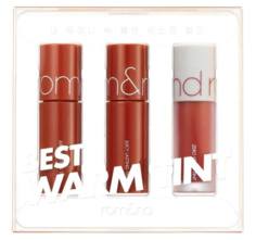 Набор мини-тинтов ROM&ND Best Tint Edition 01 Warm Tone Pick 3шт 2г