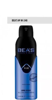 Парфюмированный дезодорант Beas M248 For Men, 200 мл