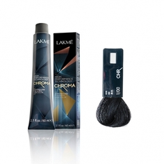 Краска для волос Lakme 1/00 чёрный 60мл