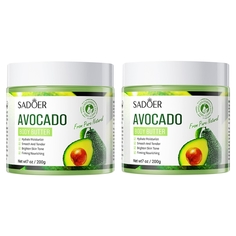 Крем-масло для тела Sadoer Увлажняющее и питательное с авокадо 200 гх2шт