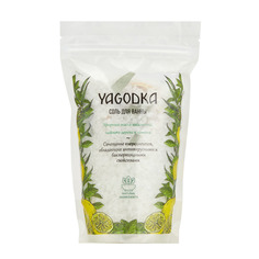 Соль для ванны Эвкалипт, чайное дерево и лимон Yagodka 500 г