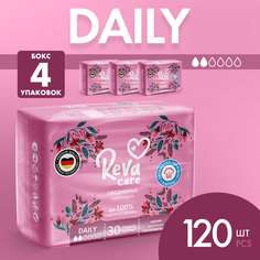 Ежедневные прокладки Reva Care Daily, 120 шт (4*30 шт