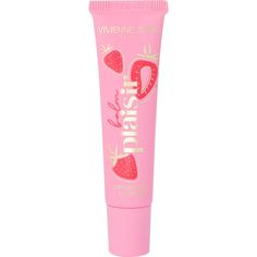 Бальзам для губ Vivienne Sabo Balm Plaisir восстанавливающий, тон 03 Strawberry, 12 мл