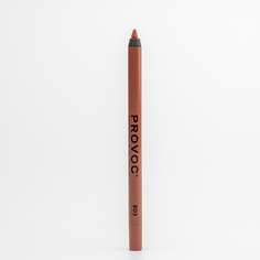 Карандаш для губ PROVOC Gel Lip Liner гелевый, №803 Zealess кофейно-бежевый нюд, 1,2 г