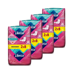 Прокладки женские LIBRESSE Ultra Супер 16 шт х 4 уп
