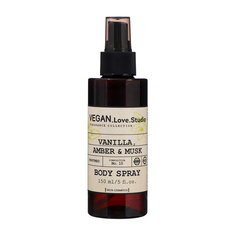 Парфюмированный спрей для тела VEGANLoveStudio Vanilla Amber Musk женский 150 мл