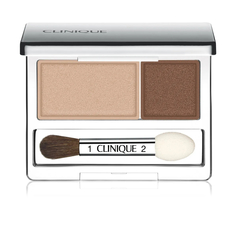 Тени для век Clinique All About Shadow Duo, №01 Like Mink, 2,2 г