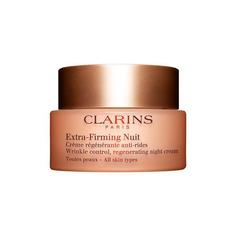 Крем для лица Clarins Extra-Firming All Skin Types Night Cream ночной против морщин, 50 мл