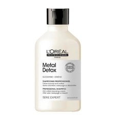 Крем-шампунь Loreal Professionnel Serie Expert Metal Detox Shampoo очищающий, 300 мл