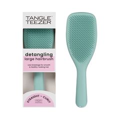 Расческа Tangle Teezer The Large Wet Detangler большая Marine Teal Бирюзовый