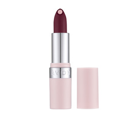 Матовая помада AVON с гиалуроновой кислотой Супер увлажнение Искрящийся рубин
