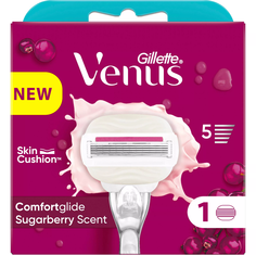 Сменная кассета для бритвы Gillette Venus Olay ComfortGlide Sugarberry , 1 шт