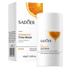 Маска для лица Sadoer Глиняная с витамином С 40 г
