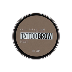 Помада для бровей Maybelline New York Tattoo Brow Pomade, серо-коричневая, тон 01