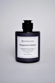 Парфюмированная жидкая пена для ванны MiPASSiON Bergamot & Vetiver 300 мл