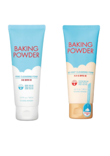 Пенка для умывания Etude Baking Powder Pore Cleansing Foam 160 и 160
