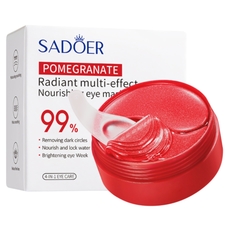 Питательные патчи для кожи вокруг глаз Sadoer с экстрактом граната 80 г
