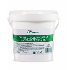 Маска-обертывание Floresan Грязево&водорослевая 1 л