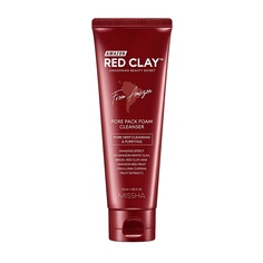 Пенка для очищения пор MISSHA AMAZON RED CLAY PORE PACK FOAM CLEANSER 120 мл