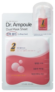 Маска для лица Etude Dr. Ampoule Dual Mask Sheet Lifting Care 24 мл