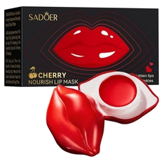 Увлажняющая и питательная вишневая маска для губ Sadoer 9 г