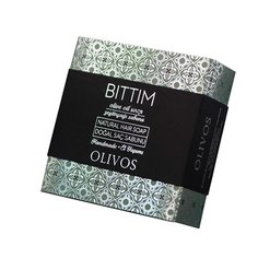 Мыло натуральное Olivos Волос BITTIM оливковое ручной работы 125 г