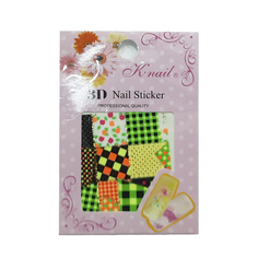 Наклейки для ногтей Iron Style 3D Nail Sticker GDA