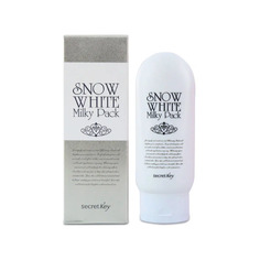 Secret Key Маска для лица и тела отбеливающая SNOW WHITE Milky Pack