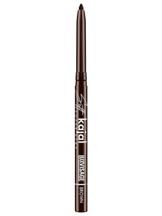 Карандаш для глаз LuxVisage каял механический Soft kajal super stay тон Brown