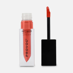 Помада для губ PROVOC Mattadore Liquid Lipstick матовая, жидкая, тон 18 Energy, 5 г