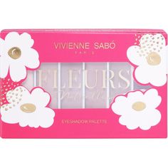 Палетка теней для век VIVIENNE SABO Fleurs Naturelles, тон 01 Marguerite, 5 г