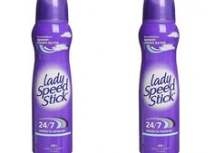 Дезодорант для тела Lady Speed Stick свежесть облаков спрей 150мл 2шт