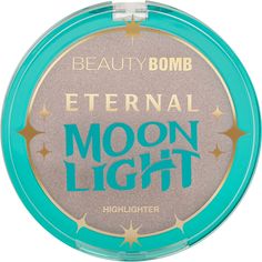 Хайлайтер Beauty Bomb Eternal Moon Light лимонно-бирюзовый отблеск, пудровая роза №01, 6 г