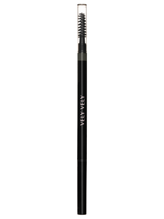 Карандаш для бровей Vely Vely микрофибра пепельный Microfiber Brow Pencil Ash B 0.09г